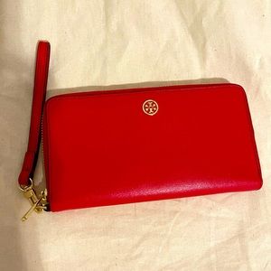 Tory Burch Parker Leather Continental Wallet